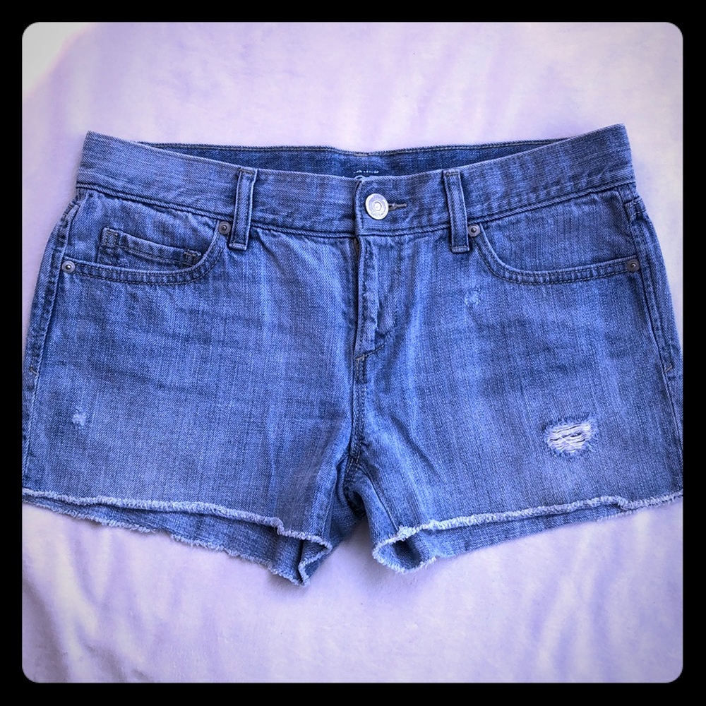 ANN TAYLOR LOFT DENIM JEAN SHORTS